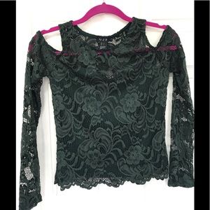 5 for 25$ π€ Lace open shoulder top